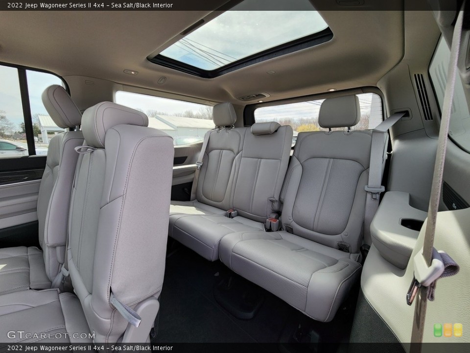 Sea Salt/Black Interior Rear Seat for the 2022 Jeep Wagoneer Series II 4x4 #144137527