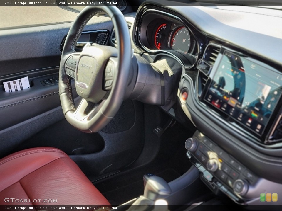 Demonic Red/Black Interior Dashboard for the 2021 Dodge Durango SRT 392 AWD #144138178
