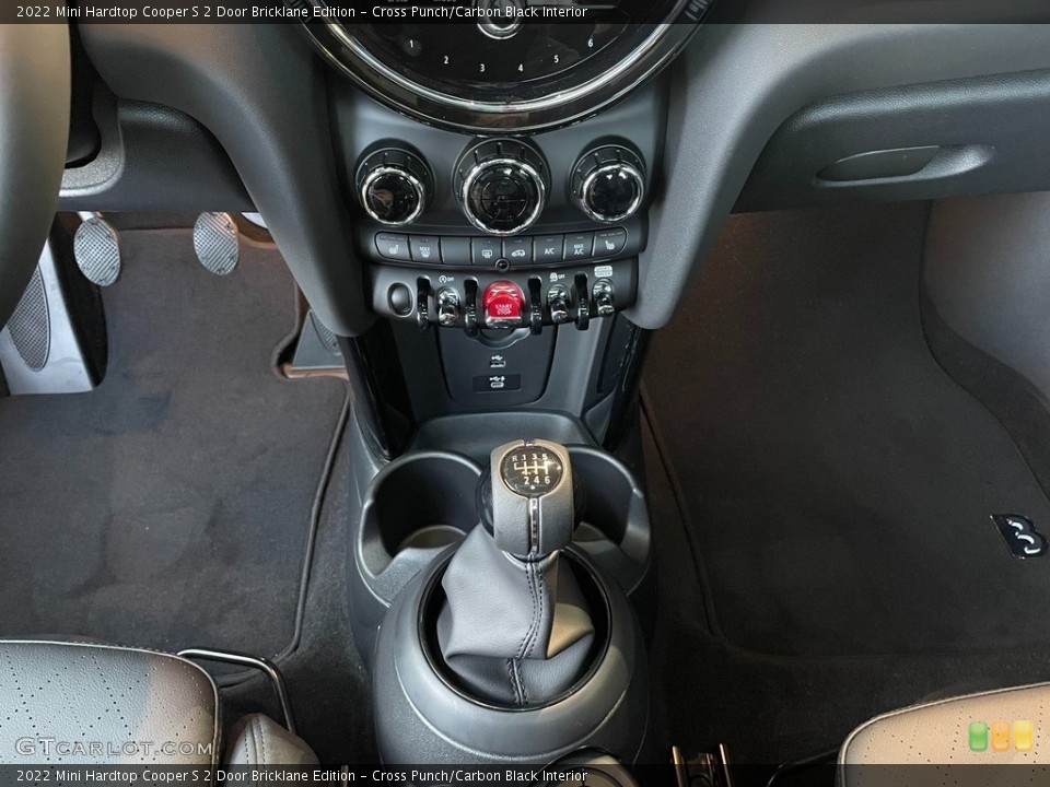 Cross Punch/Carbon Black Interior Transmission for the 2022 Mini Hardtop Cooper S 2 Door Bricklane Edition #144142449