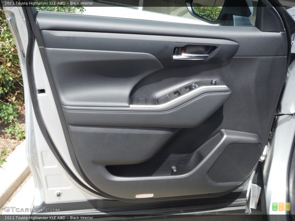 Black Interior Door Panel for the 2021 Toyota Highlander XLE AWD #144146253
