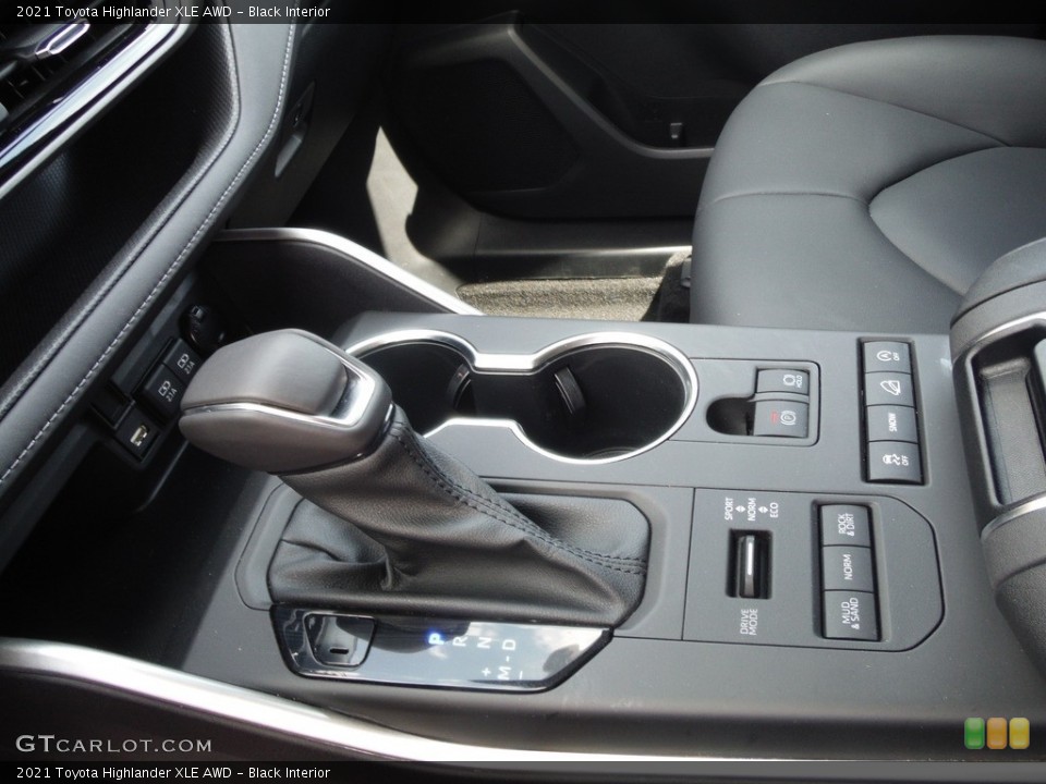 Black Interior Transmission for the 2021 Toyota Highlander XLE AWD #144146355