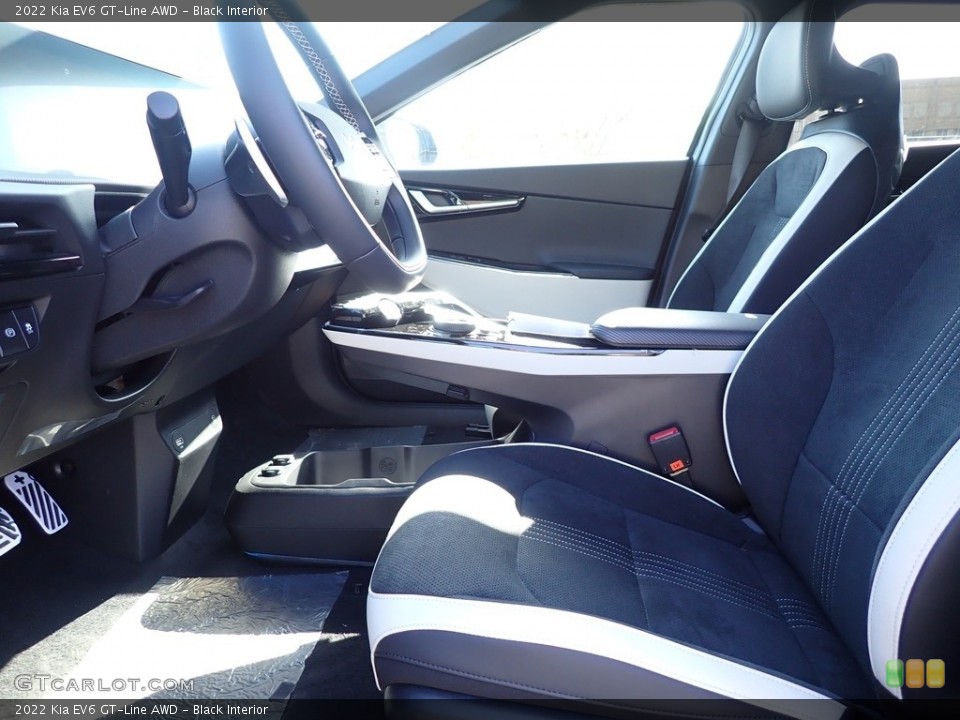 Black Interior Front Seat for the 2022 Kia EV6 GT-Line AWD #144146772