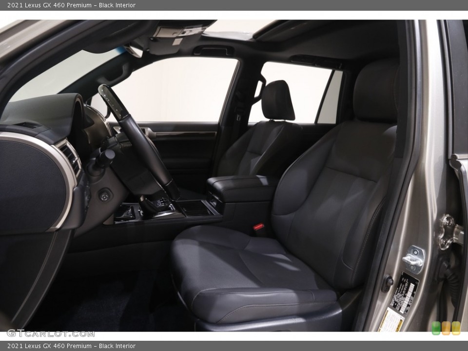 Black Interior Front Seat for the 2021 Lexus GX 460 Premium #144147687