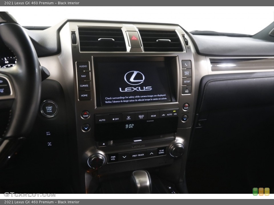 Black Interior Controls for the 2021 Lexus GX 460 Premium #144147765