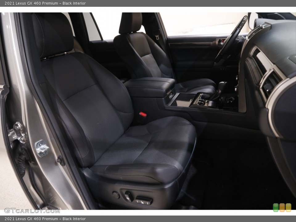Black Interior Front Seat for the 2021 Lexus GX 460 Premium #144147960