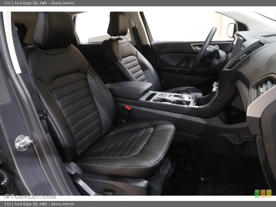 Ebony Interior Front Seat for the 2021 Ford Edge SEL AWD #144148650
