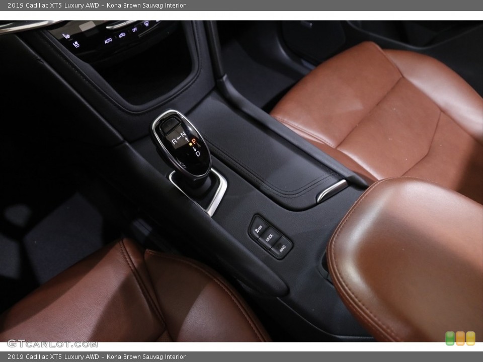 Kona Brown Sauvag Interior Transmission for the 2019 Cadillac XT5 Luxury AWD #144149244