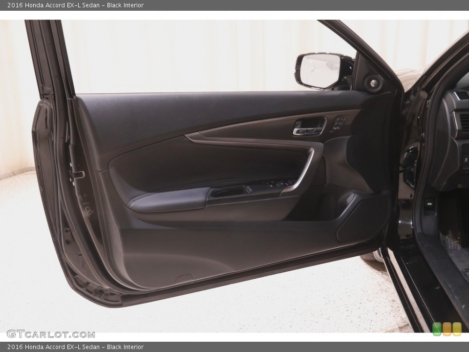Black Interior Door Panel for the 2016 Honda Accord EX-L Sedan #144150834