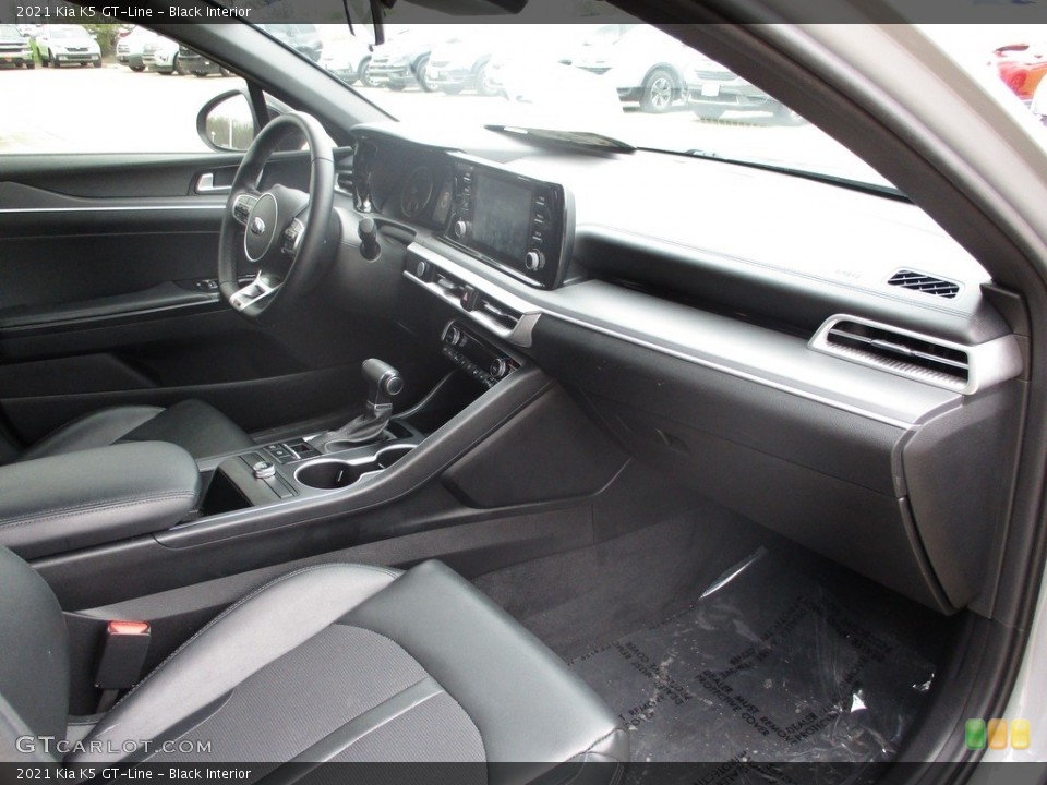 Black Interior Dashboard for the 2021 Kia K5 GT-Line #144152350