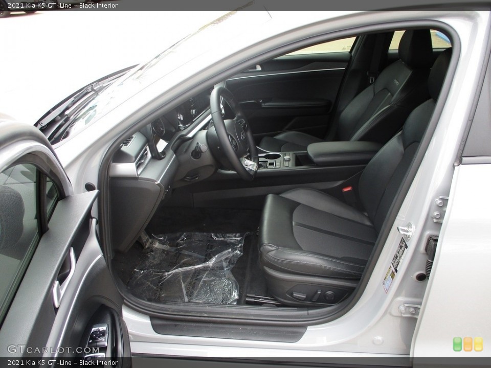Black Interior Front Seat for the 2021 Kia K5 GT-Line #144152530