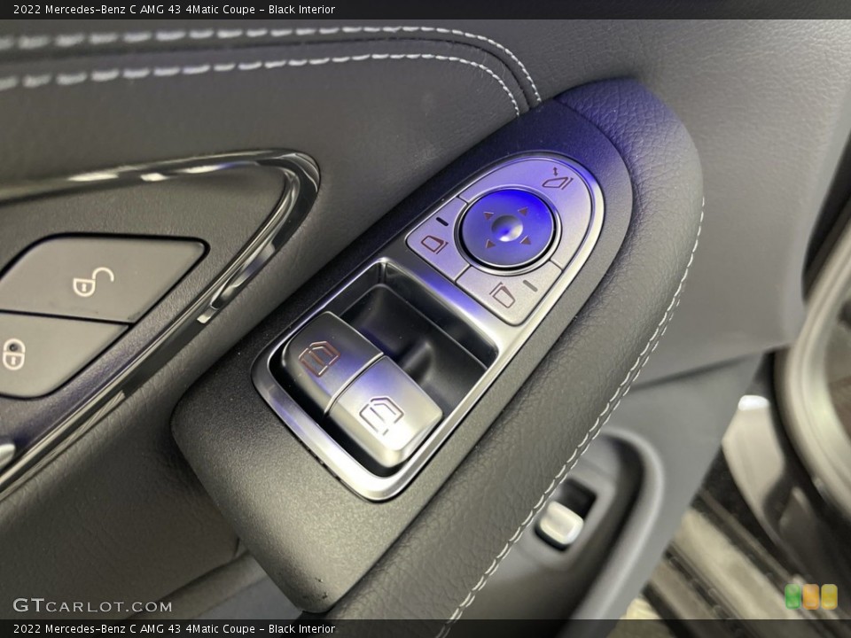 Black Interior Controls for the 2022 Mercedes-Benz C AMG 43 4Matic Coupe #144154828