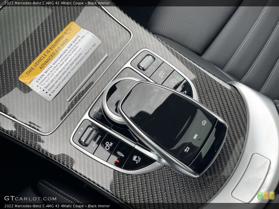 Black Interior Controls for the 2022 Mercedes-Benz C AMG 43 4Matic Coupe #144154981