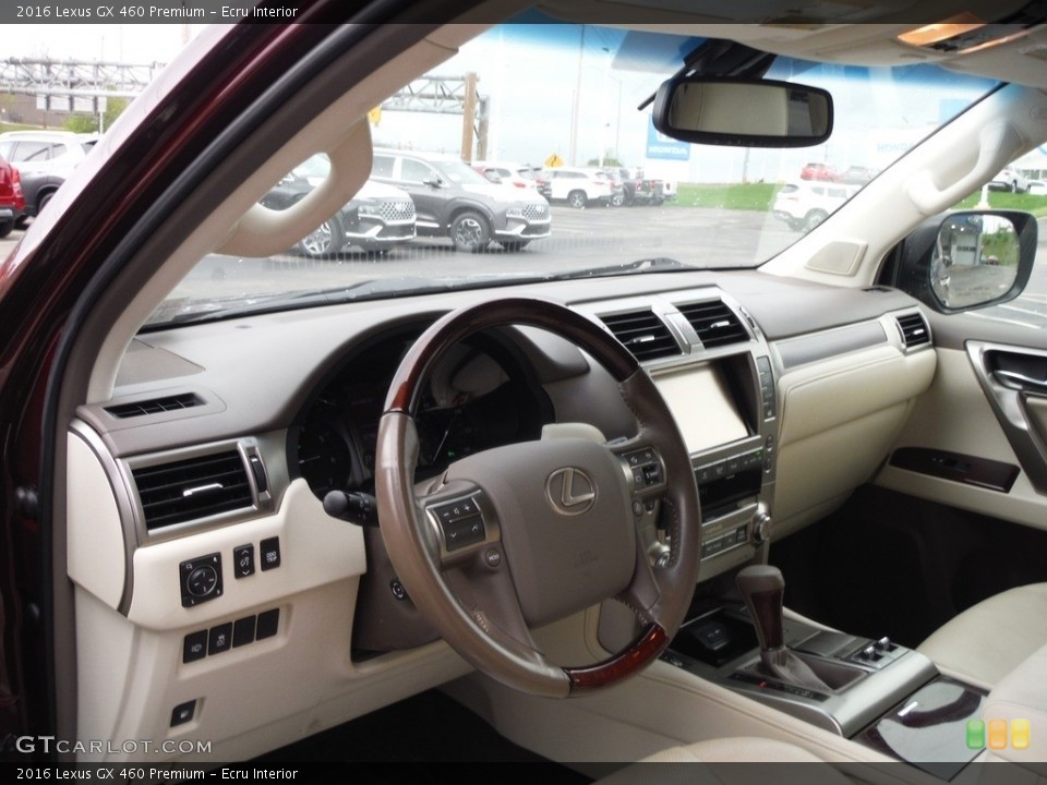 Ecru Interior Dashboard for the 2016 Lexus GX 460 Premium #144156232