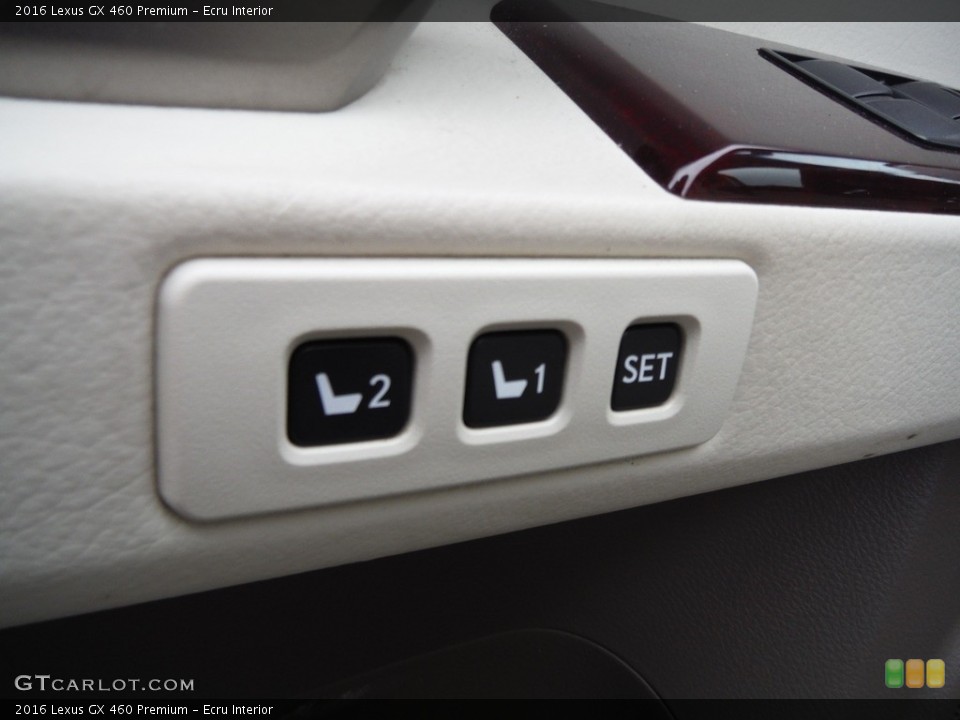 Ecru Interior Controls for the 2016 Lexus GX 460 Premium #144156259