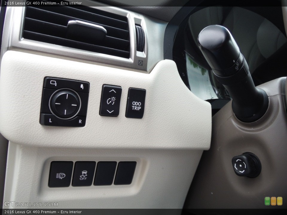 Ecru Interior Controls for the 2016 Lexus GX 460 Premium #144156292