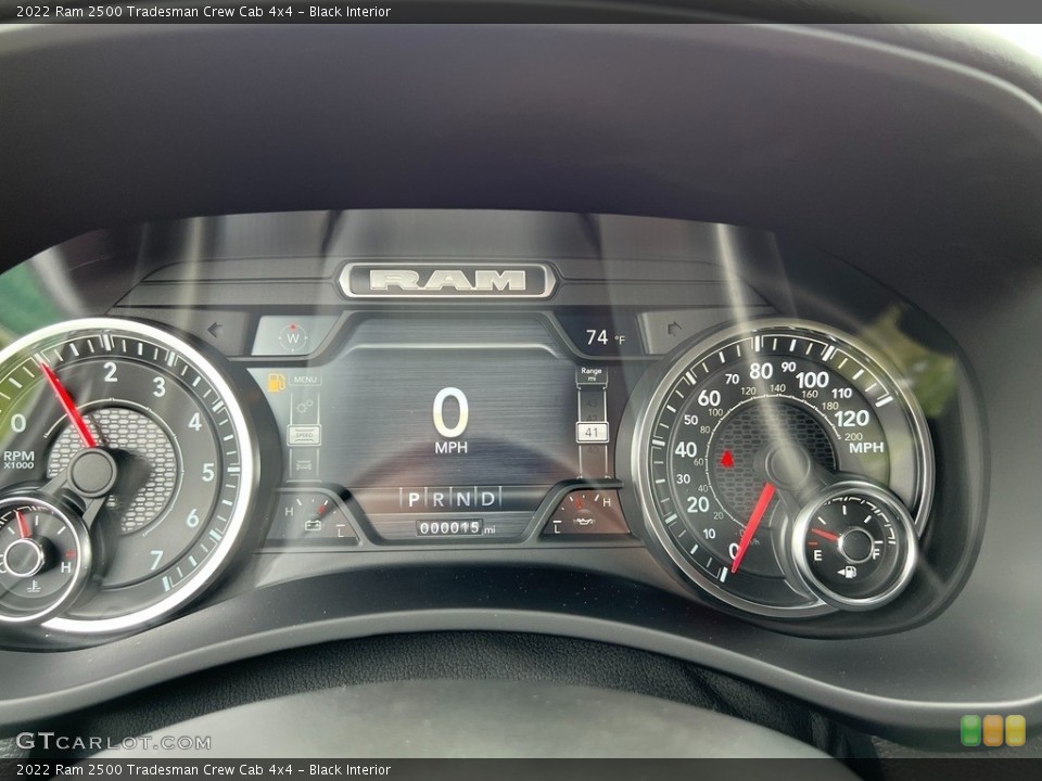 Black Interior Gauges for the 2022 Ram 2500 Tradesman Crew Cab 4x4 #144157528