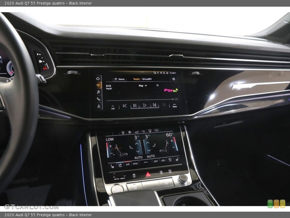 Black Interior Dashboard for the 2020 Audi Q7 55 Prestige quattro #144158667