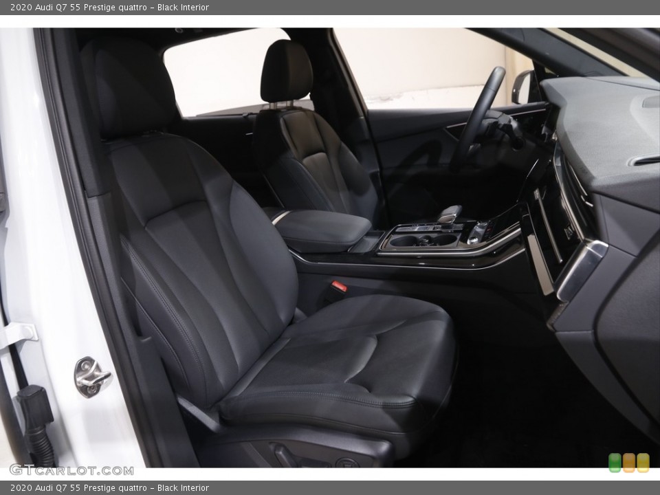 Black Interior Front Seat for the 2020 Audi Q7 55 Prestige quattro #144158814