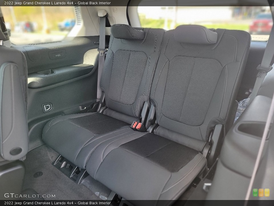 Global Black Interior Rear Seat for the 2022 Jeep Grand Cherokee L Laredo 4x4 #144159777