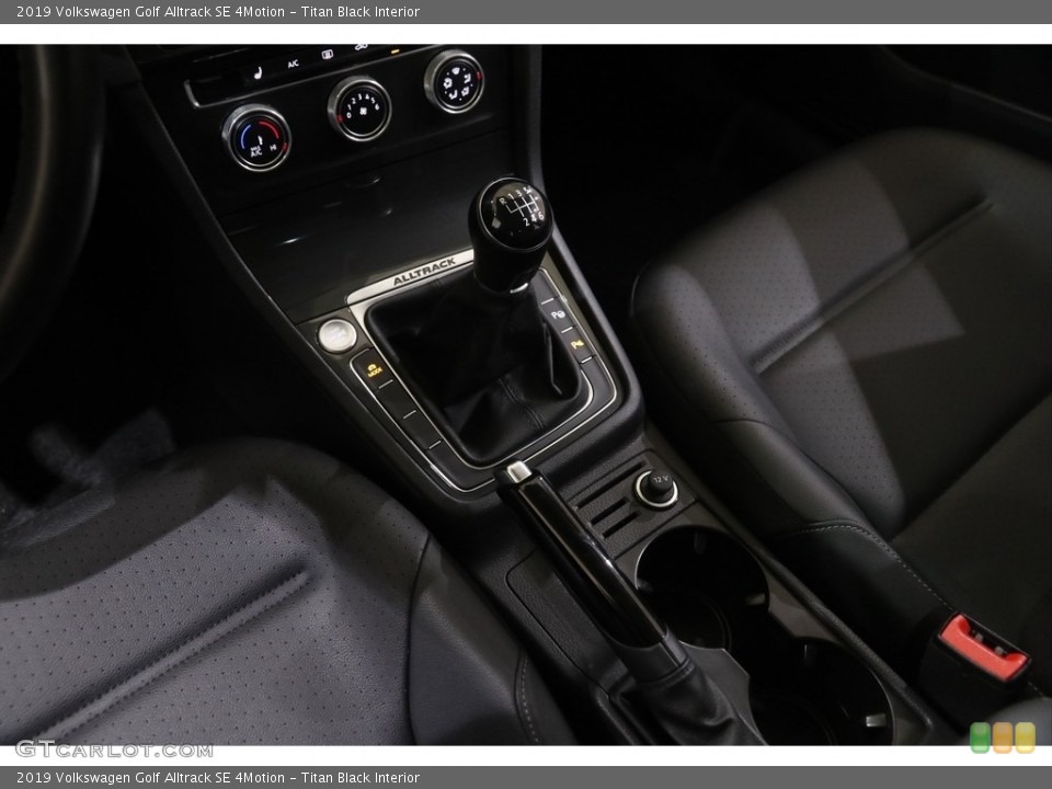 Titan Black Interior Transmission for the 2019 Volkswagen Golf Alltrack SE 4Motion #144160614