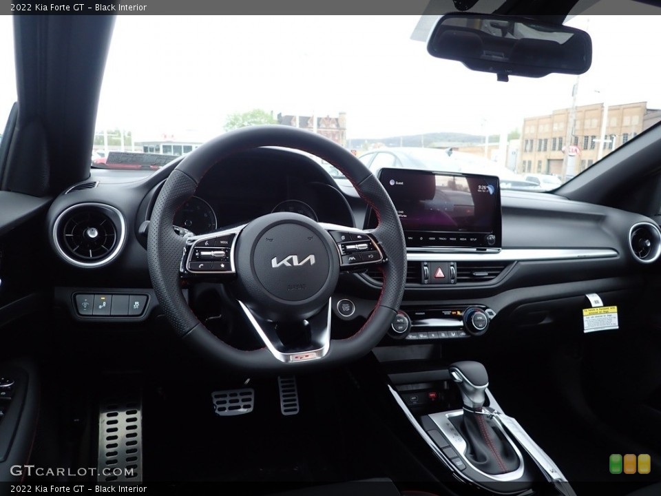 Black Interior Dashboard for the 2022 Kia Forte GT #144160695
