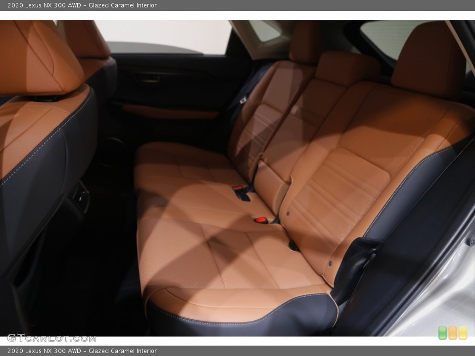 Glazed Caramel Interior Rear Seat for the 2020 Lexus NX 300 AWD #144161565