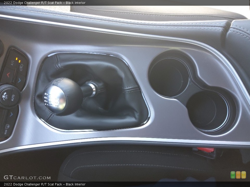 Black Interior Transmission for the 2022 Dodge Challenger R/T Scat Pack #144162409