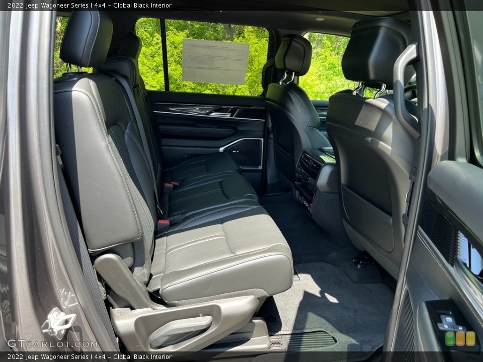 Global Black Interior Rear Seat for the 2022 Jeep Wagoneer Series I 4x4 #144163117