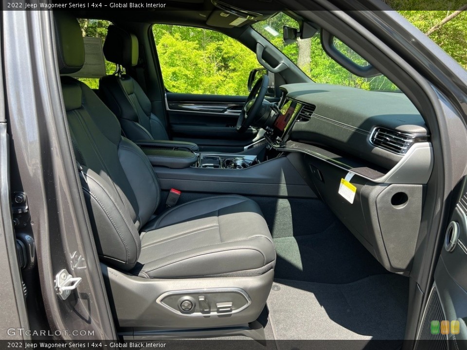 Global Black Interior Front Seat for the 2022 Jeep Wagoneer Series I 4x4 #144163141