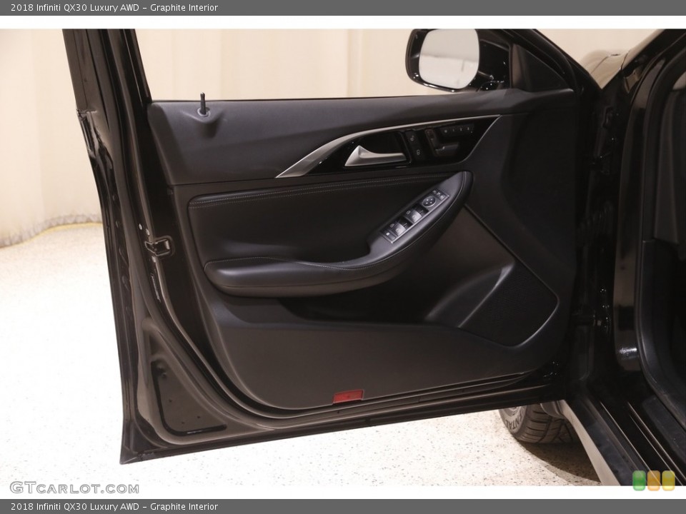 Graphite Interior Door Panel for the 2018 Infiniti QX30 Luxury AWD #144171289