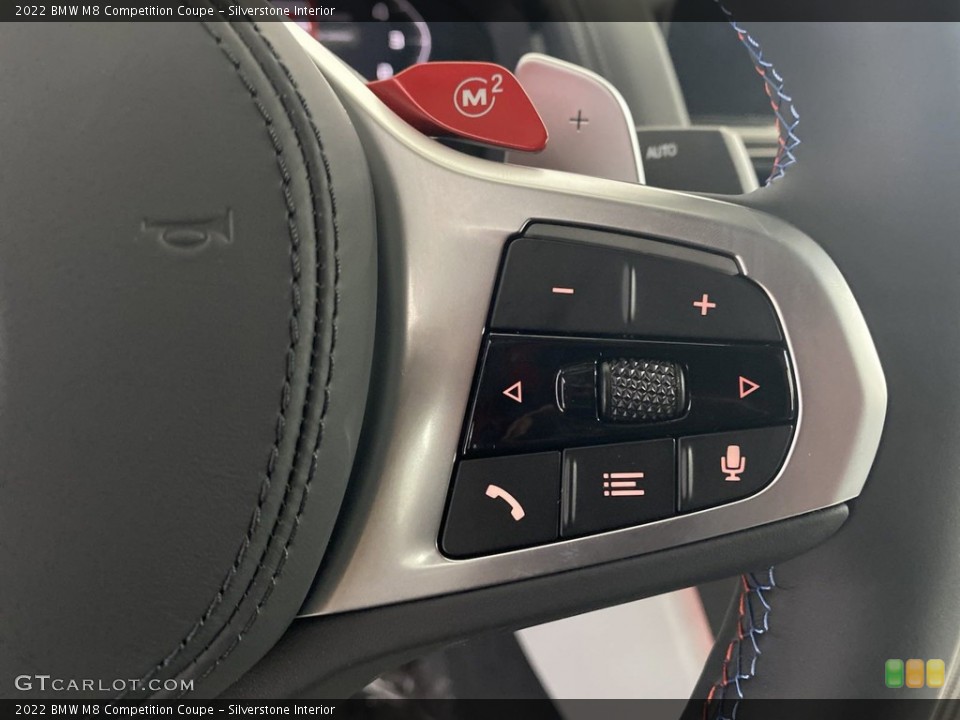 Silverstone Interior Steering Wheel for the 2022 BMW M8 Competition Coupe #144173122