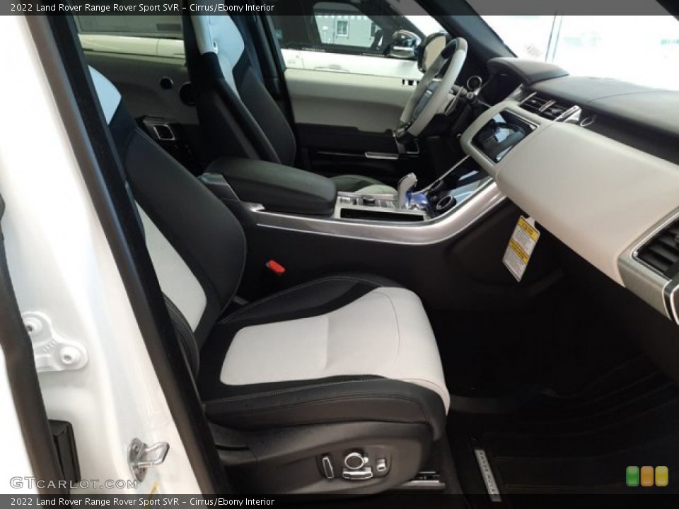 Cirrus/Ebony Interior Front Seat for the 2022 Land Rover Range Rover Sport SVR #144173500