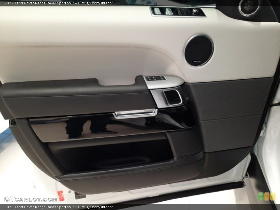 Cirrus/Ebony Interior Door Panel for the 2022 Land Rover Range Rover Sport SVR #144173611