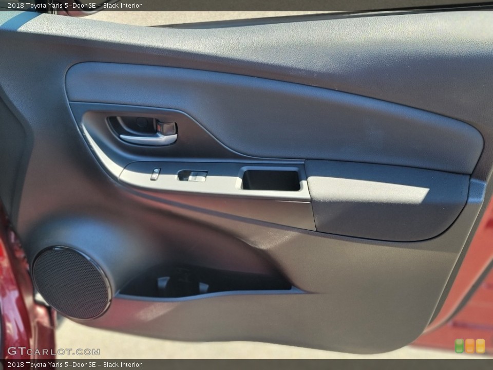 Black Interior Door Panel for the 2018 Toyota Yaris 5-Door SE #144173638