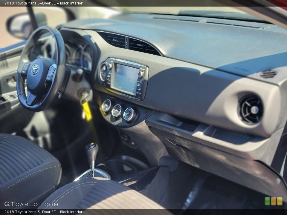 Black Interior Dashboard for the 2018 Toyota Yaris 5-Door SE #144173665