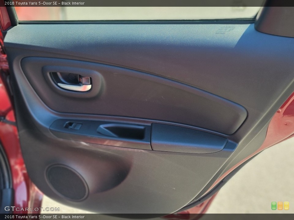Black Interior Door Panel for the 2018 Toyota Yaris 5-Door SE #144173704
