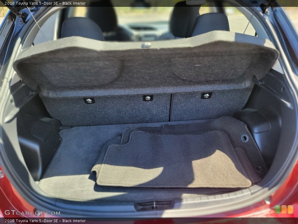 Black Interior Trunk for the 2018 Toyota Yaris 5-Door SE #144173716