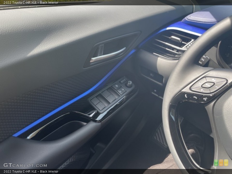 Black Interior Steering Wheel for the 2022 Toyota C-HR XLE #144176515