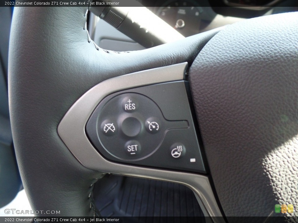 Jet Black Interior Steering Wheel for the 2022 Chevrolet Colorado Z71 Crew Cab 4x4 #144177814
