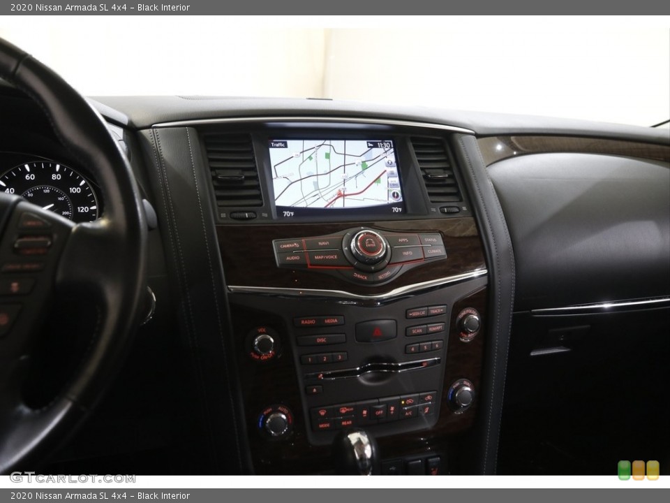 Black Interior Controls for the 2020 Nissan Armada SL 4x4 #144179689