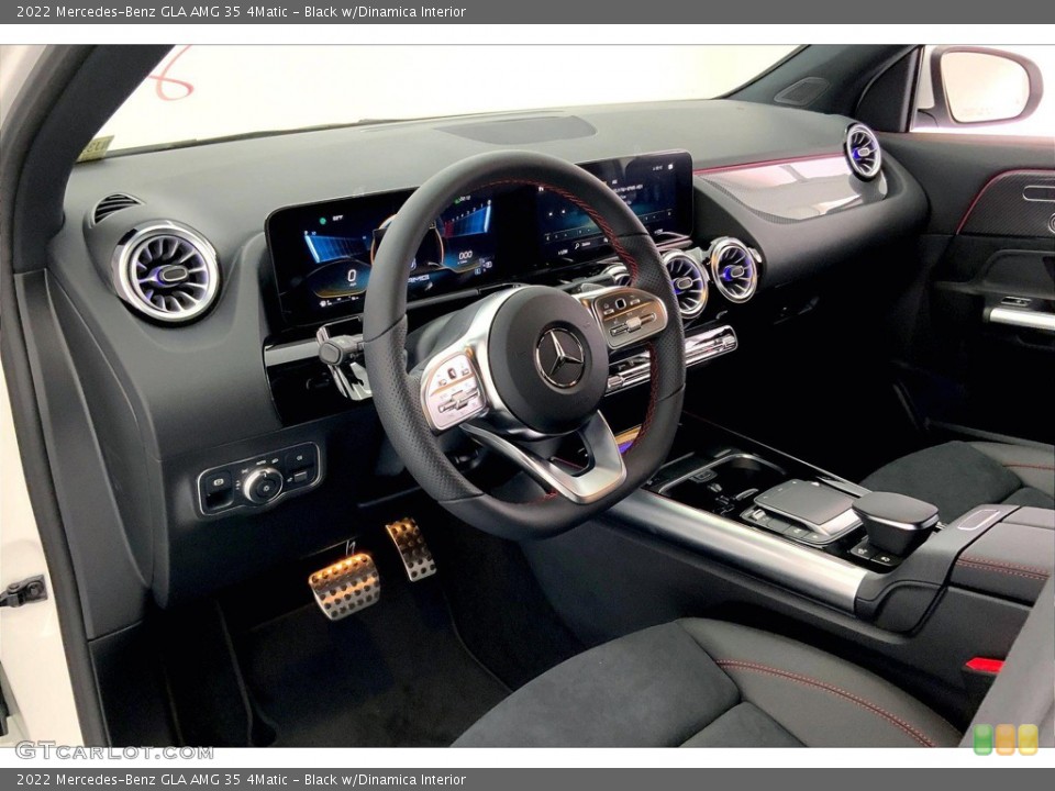 Black w/Dinamica Interior Photo for the 2022 Mercedes-Benz GLA AMG 35 4Matic #144185295