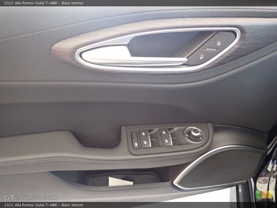 Black Interior Door Panel for the 2022 Alfa Romeo Giulia Ti AWD #144187839