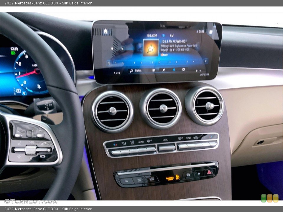 Silk Beige Interior Controls for the 2022 Mercedes-Benz GLC 300 #144187950