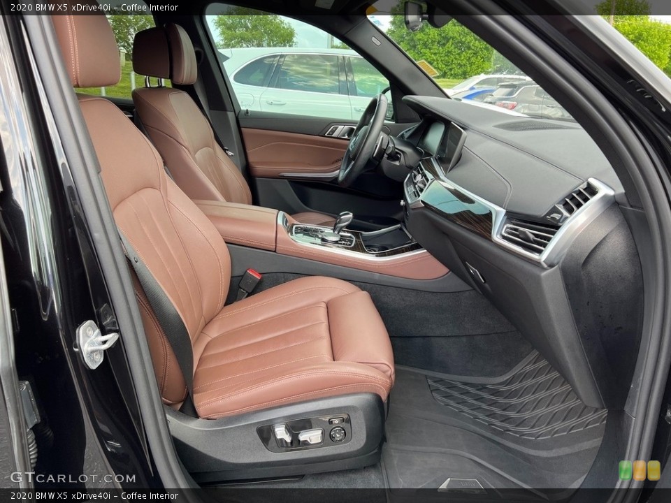 Coffee Interior Front Seat for the 2020 BMW X5 xDrive40i #144188862