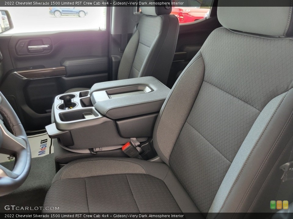 Gideon/­Very Dark Atmosphere Interior Front Seat for the 2022 Chevrolet Silverado 1500 Limited RST Crew Cab 4x4 #144190851