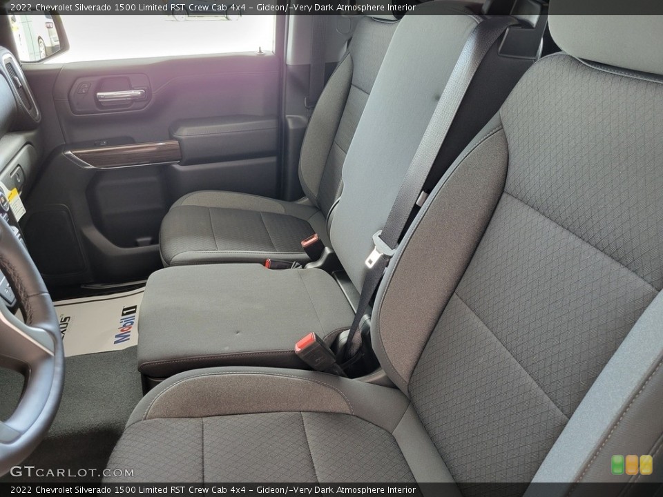 Gideon/­Very Dark Atmosphere Interior Front Seat for the 2022 Chevrolet Silverado 1500 Limited RST Crew Cab 4x4 #144190881