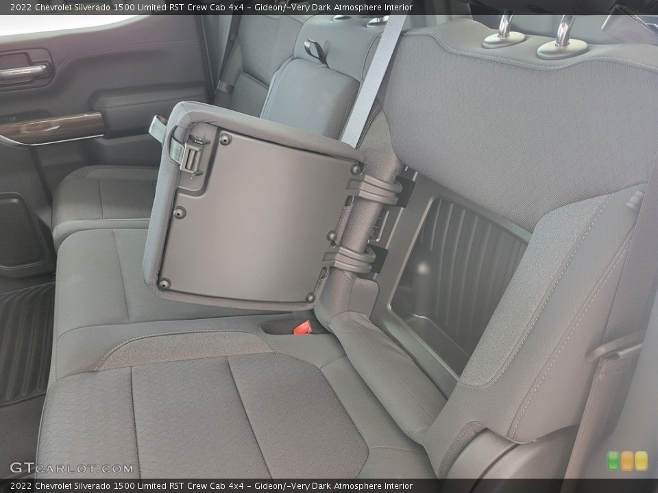 Gideon/­Very Dark Atmosphere Interior Rear Seat for the 2022 Chevrolet Silverado 1500 Limited RST Crew Cab 4x4 #144190992