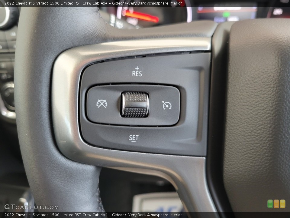 Gideon/­Very Dark Atmosphere Interior Steering Wheel for the 2022 Chevrolet Silverado 1500 Limited RST Crew Cab 4x4 #144191157