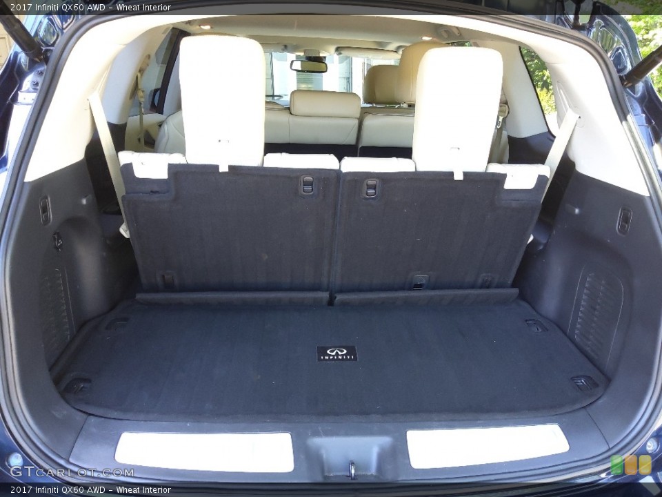 Wheat Interior Trunk for the 2017 Infiniti QX60 AWD #144191430