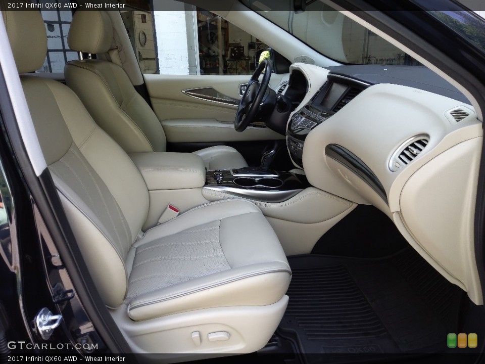 Wheat Interior Prime Interior for the 2017 Infiniti QX60 AWD #144191502